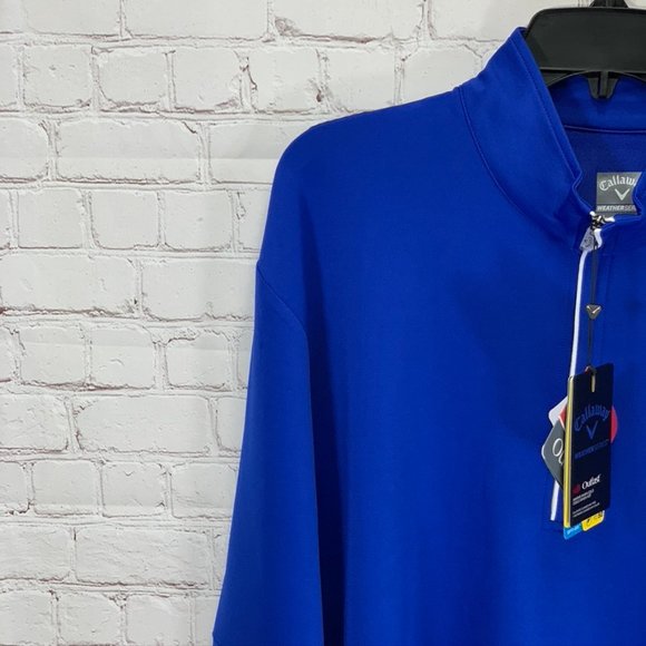 Callaway Royal Blue Outlast Premium Mid-Layer Pull - Picture 7 of 13